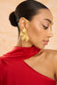 Gold Flower Earrings