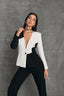 Traje Evento Gales Negro Blanco Total Look americana blazer chaqueta pantalón blazer