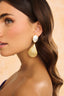 Vega White Earrings