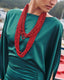 Long Collier Vermello Rouge