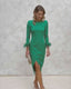 Carmen Green Dress