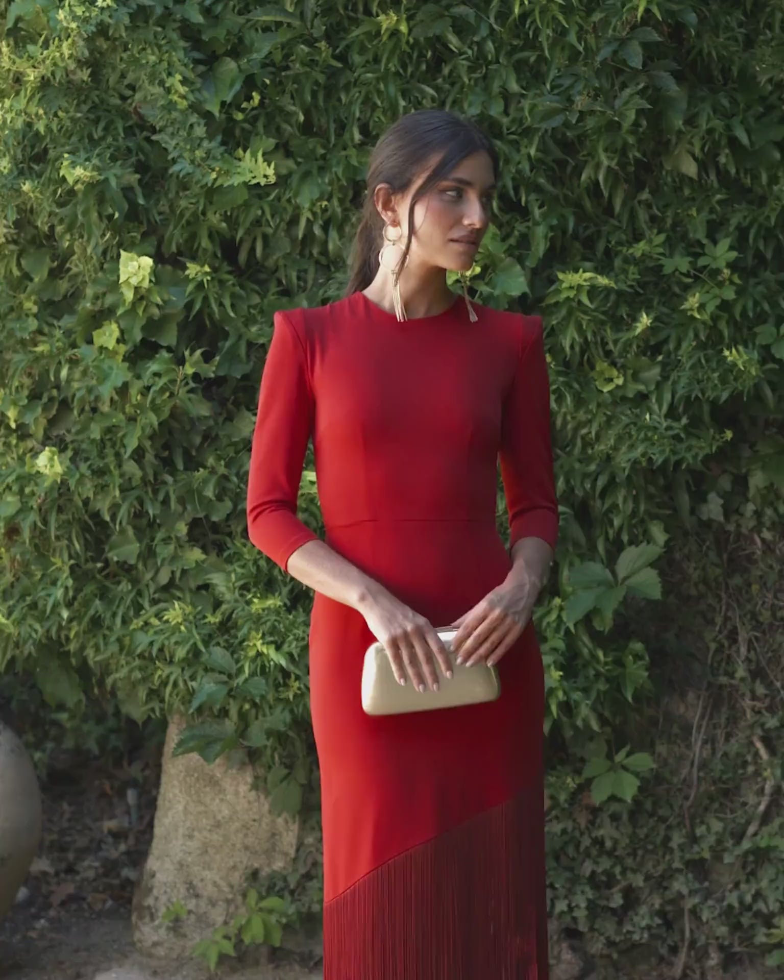 Vestido Antonia Rojo